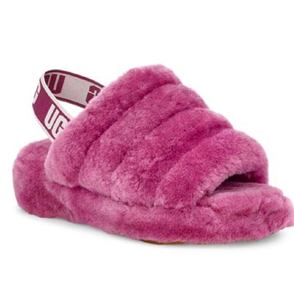 UGG Fluff Yeah Genuine Sherling Slides - Picture 1 of 3
